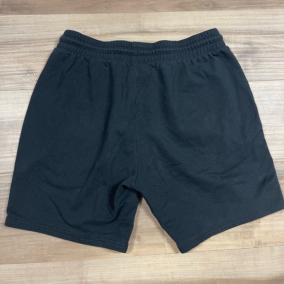 Gymshark Men's Black Fleece Athletic Drawstring Shorts size Medium READ - Picture 8 of 10